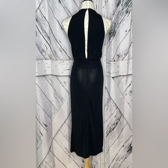 DKNY Sleeveless Midi Dress Open Back S - Picture 2 of 9